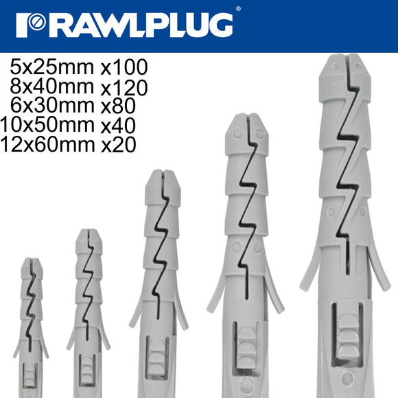 EXPANSION PLUGS ONLY 5-6-8-10-12