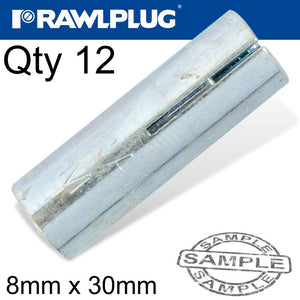 WEDGE ANCHOR 8X12MM X12 -BAG