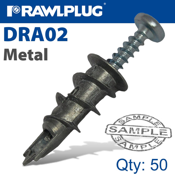 METAL SELF DRILL DRYWALL FIXING X50 -BAG