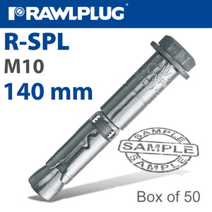 R-SPL SAFETY PLUS - LOOSE BOLT 10X140MM X50 PER BOX