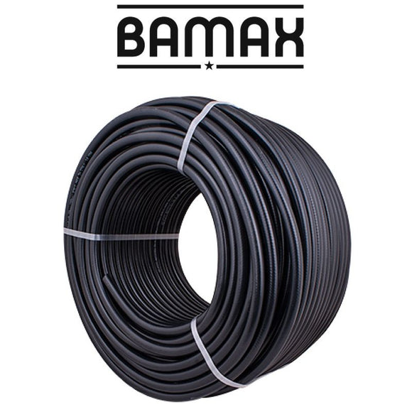 PVC HOSE BLACK 8MM X 100M REFITTEX - ITALY