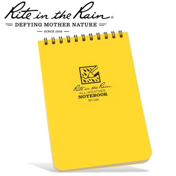 RITE IN THE RAIN 4'X6' NOTEBOOK YELLOW