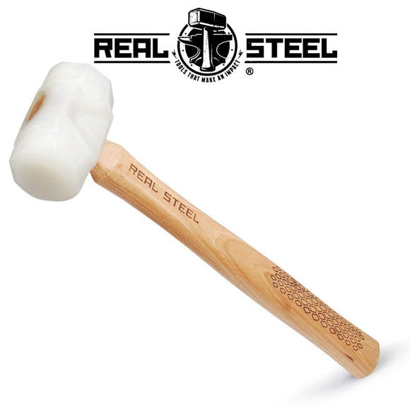 HAMMER URETHANE 38MM 1 1/2' FACE DIAM. HICK. WOOD HANDLE