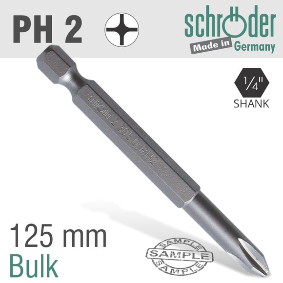 PHIL.NO.2 125MM POWER BIT BULK