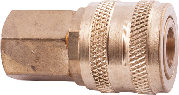 QUICK COUPLER ARO STYLE BRASS 1/4' FEMALE