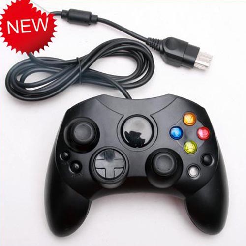 Black Wired Classic Gamepad Joypad Controller For Xbox Console