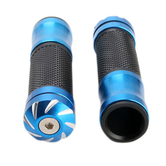 Honda 7/8 Inch Hand Grips Handlebar Blue