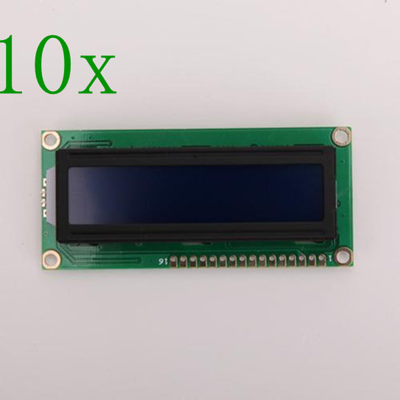 10 x 1602 Character LCD Display Module Blue Backlight