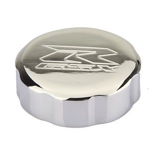 Motorcycle Chrome Brake Reservior Cap Cover for 92-12 Suzuki GSXR