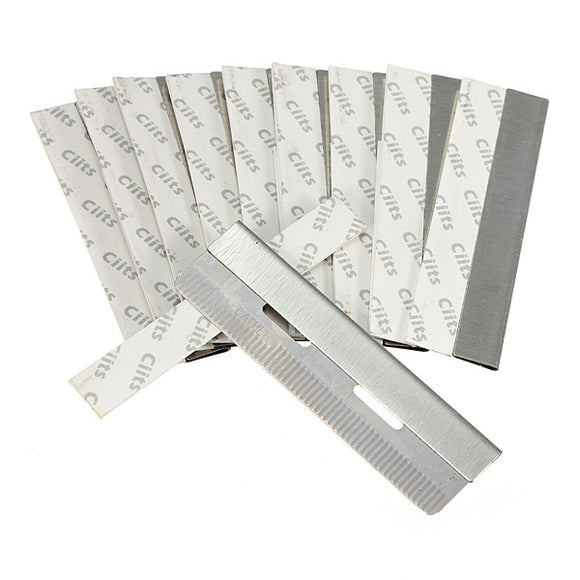 10 Stainless Steel Canes Safe Razor Single Edge Blades