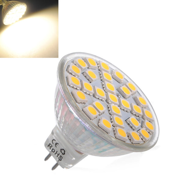 MR16 5W Warm White 29 LED 5050 SMD Spot Lightt Bulbs 220V