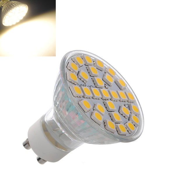 GU10 5W 29 SMD 5050 220V Warm White High Power LED Spot Lightt Bulb