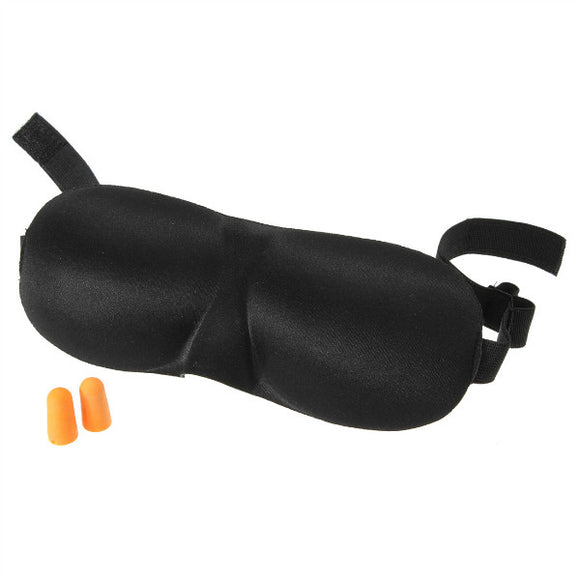 Sleeping Eye Mask Blindfold Shade Travel Sleep Aid Cover Light