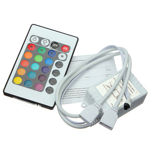 24 Key IR Remote Controller For DC 12V RGB LED Light Strip