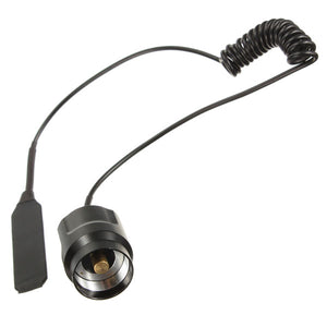 Remote Pressure Switch Tail Cap for C8 LED Flashlight