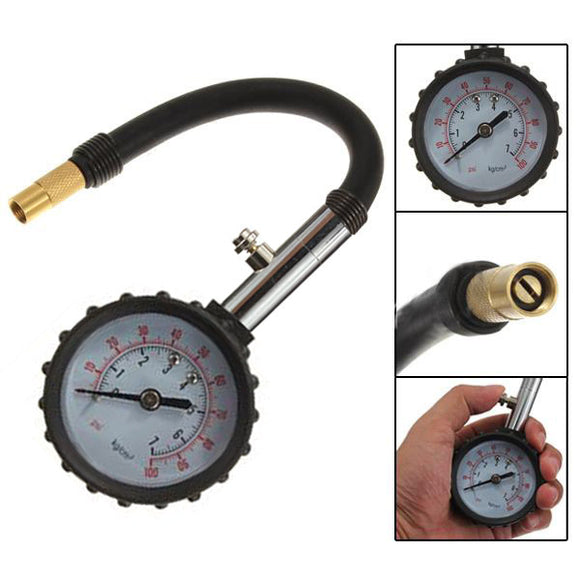 Tyre Tire Air Pressure Gauge Meter Tester Car Truck Motorcycle Bike