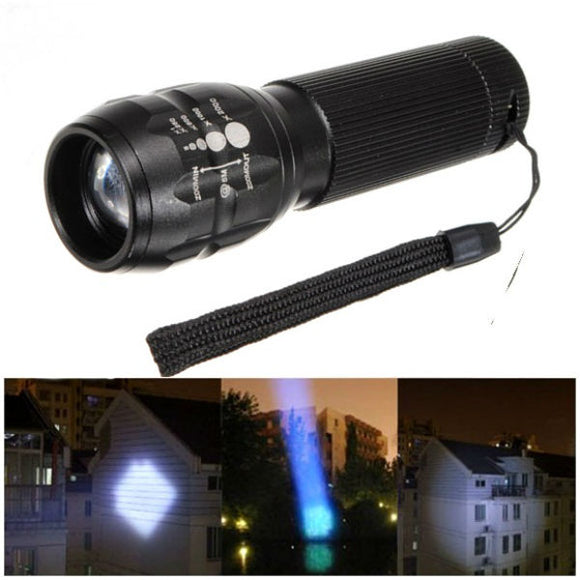 Q5 500LM 3Modes Zoomable Mini LED Flashlight AAA