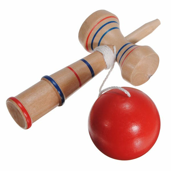 Wooden Wood Kendama Ball Children Kids Traditional Technical Toys