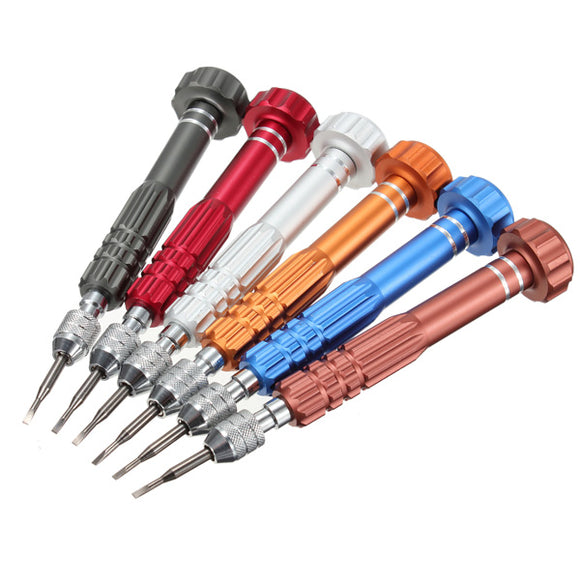 Precision Screwdriver Set Interchangeable Head Coloured Screwdriver