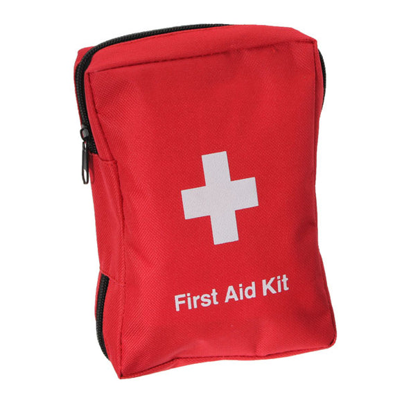 Outdoor Survival 12 In 1 Emergency Bag First Aid Bag Middle Size Red