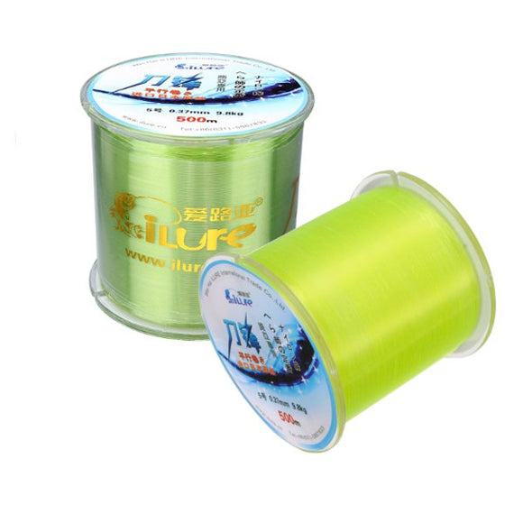 ZANLURE Outdoor Fishing Line 500M Line Fishing Force 7.3 Nylon Thread Size 5