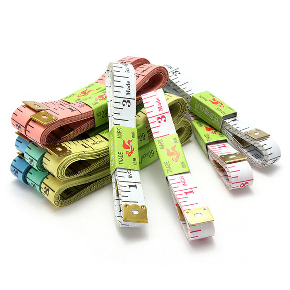 Fabric Body Sewing Tailor Soft Flat Measure Measuring Tape Ruler