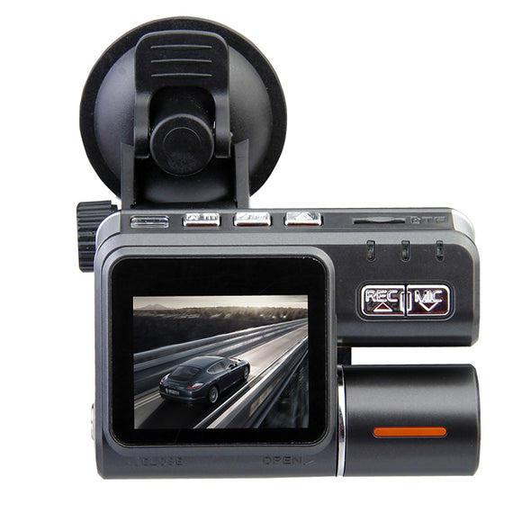 Car Black Box DVR HD 720P Dual Lens Dashboard Vehicle Camera