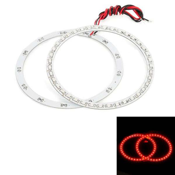 5.85W 312lm Waterproof LED Red Car Angel Eye Lights White