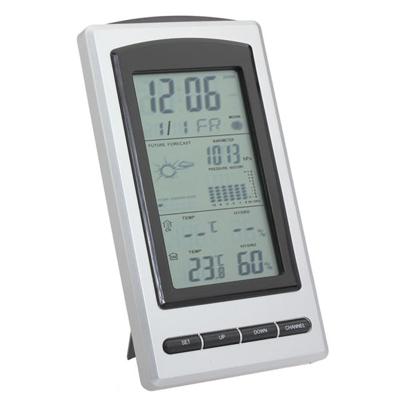 Auto Indoor Outdoor Wireless Weather Station Thermometer  Hygrometer
