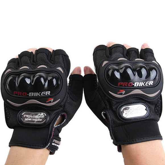 Motorcycle Racing Half Finger Gloves Bike Safety for Pro-biker MCS04