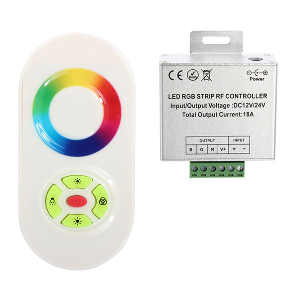 Wireless RGB Touch Controller with Remote Control