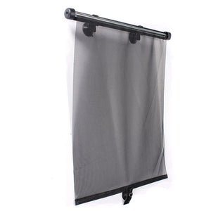 2x Car Side Window Sunshade Visor Roller Blind Screen Protector