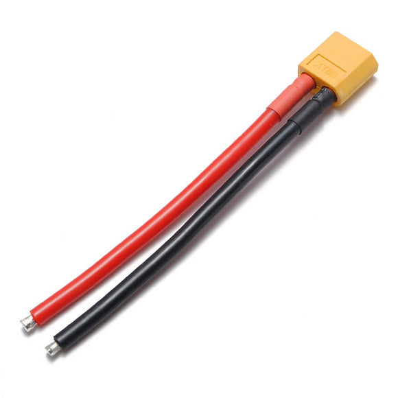 XT60 Male Plug 12AWG 10cm With Wire