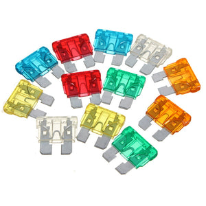 120pcs Assorted Set Kit Blade Fuse Car Auto Motorcycle Boat