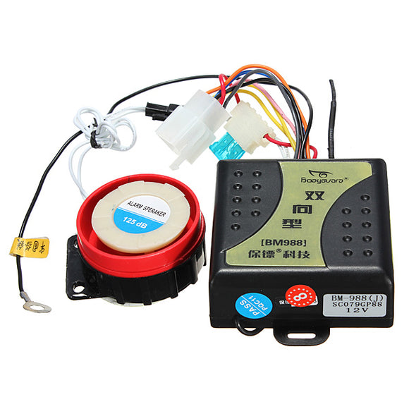 Motorcycle Anti Theft Device Two-way Alarm Cut-ray Bm-988