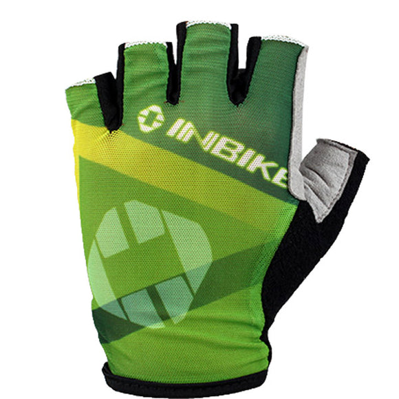 Half Finger Safety Bicycle Motorcycle Racing Gloves for INBIKE