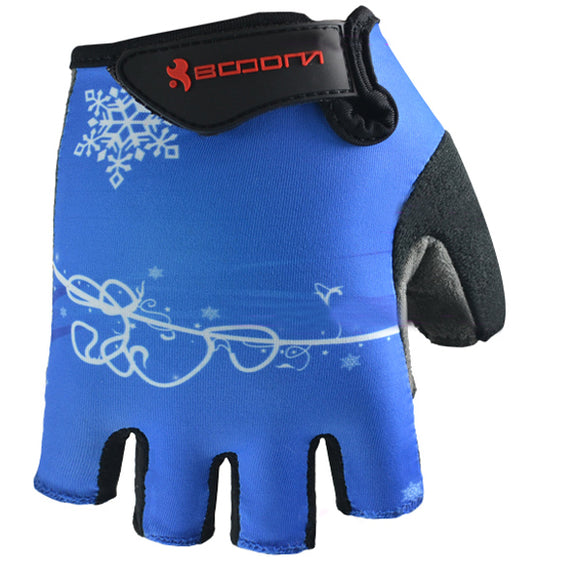 Half Finger Safety Bicycle Motorcycle Racing Gloves for Boodun