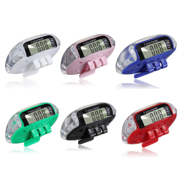 LCD Multifunctional Pedometer Walking Step Distance Calorie Counter