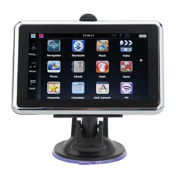 YL-620 Car GPS Navigation 4.3 Inch Touch Screen MTK FM DDR 128 MB