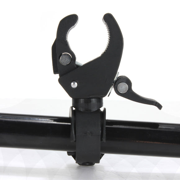 Universal Flashlight Front Light Mount Clip Holder Stand Bracket