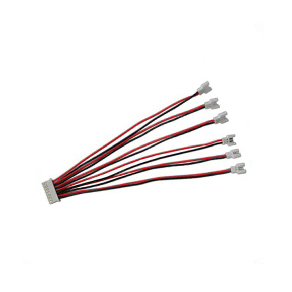 1 To 6 1S 3.7V Lipo Battery Charging Cable For Walkera Hubsan X4 RC Quadcopter