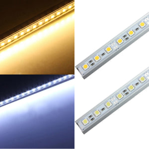 50CM 36 LED 5050 SMD Hard Strip Light Shell End Fixture 12V