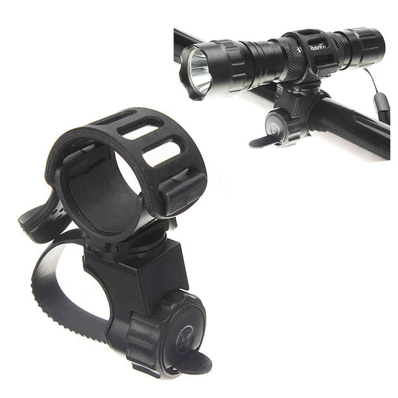 360 Bike Bicycle Flashlight Torch Mount Holder Light Holder Clip