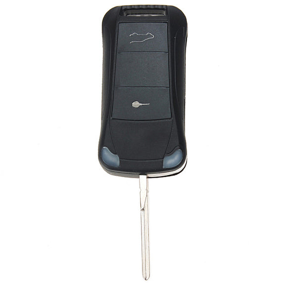 2 Button Remote Folding Car Key Shell Case for Porsche Cayenne GTS