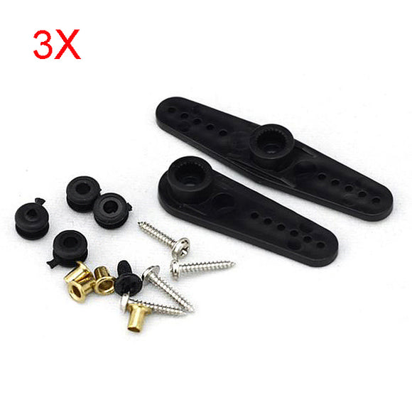 3X Standard  Minus Shape Servo Arm for MG995 MG996 MG945