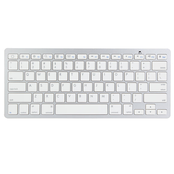 bluetooth Wireless White Keyboard For Macbook Mac iPad iPhone