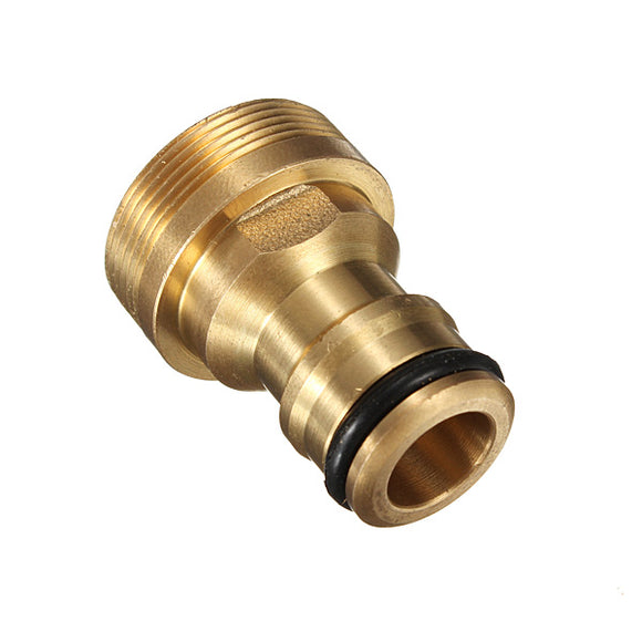 Threaded Hose Outside Tap Water Connector Adapter Brass Fitting