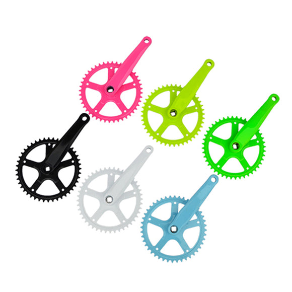 INBIKE Fixed Gear Bike Bicycle 44T High Strength Steel Crankset 170mm