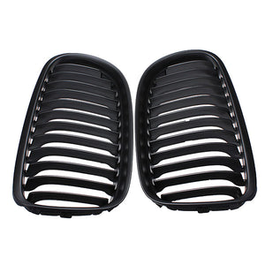 A Set Black Car Matte Front Grille Grills for BMW E90 LCT 3-Serise