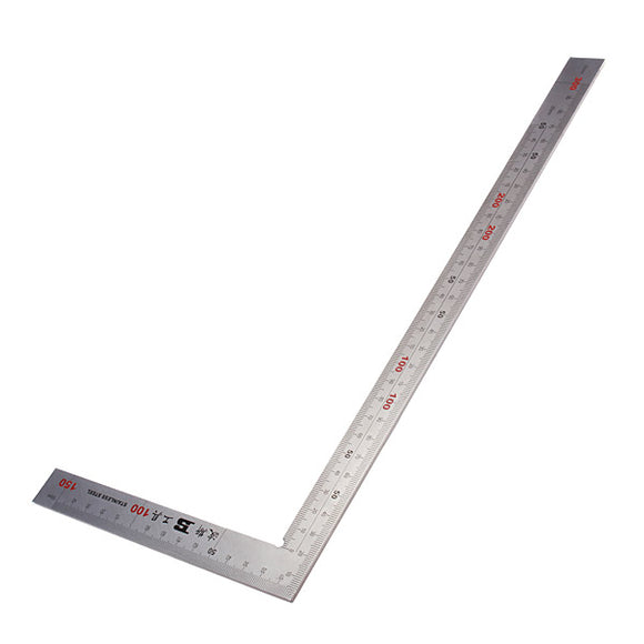 150 x 300mm 90 Degree BOSI Stainless Steel Square BS181230